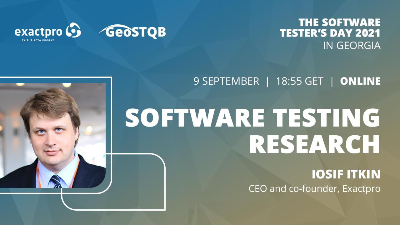 Software Testing Research