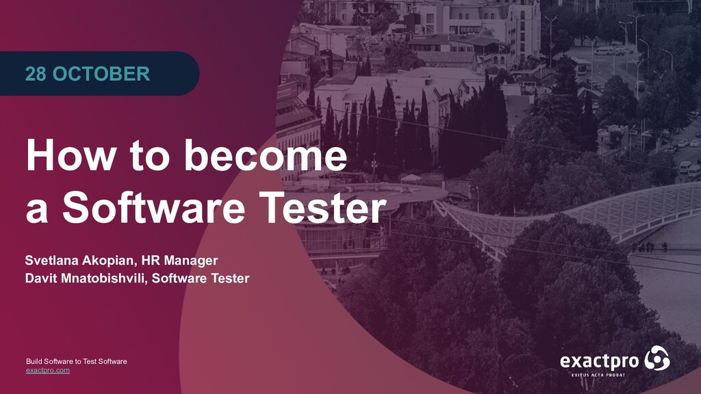 How to become a Software Tester